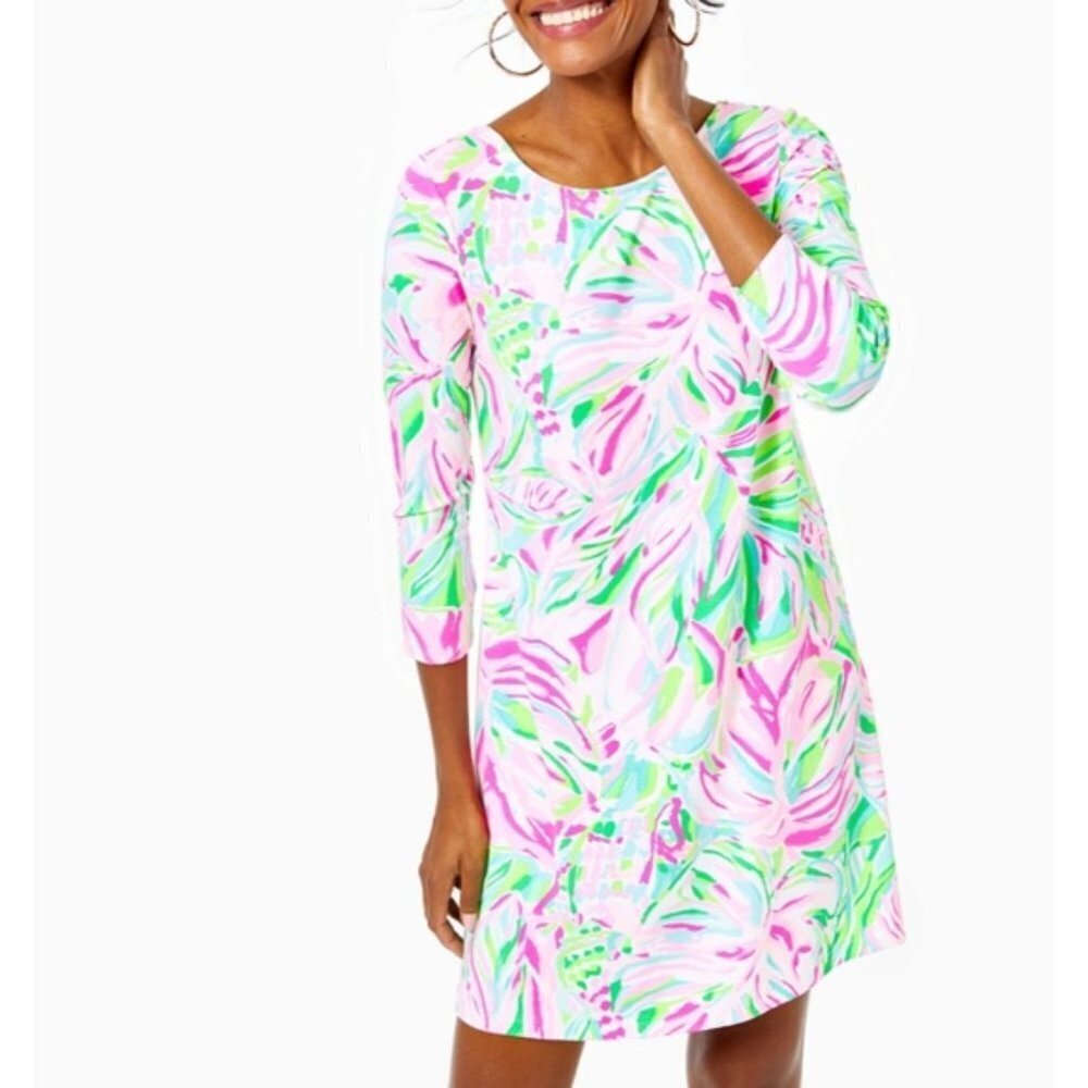 NWT Lilly Pulitzer Ophelia Dress Croc My World XXS